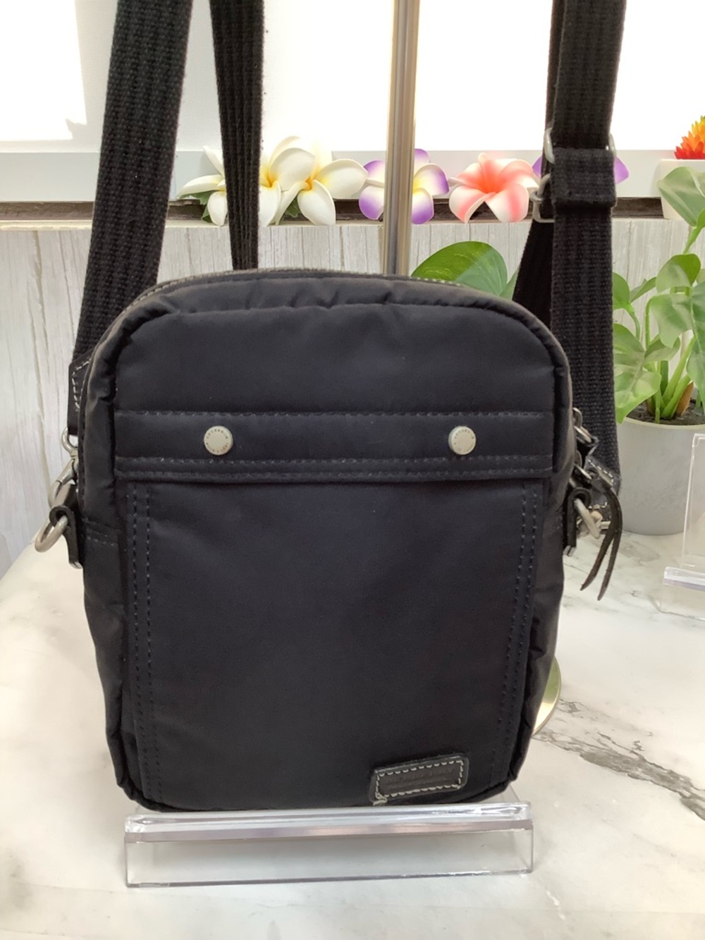 GUC Burberry Vintage Blue Label Nylon Crossbody Bag - Minimal Everyday Carry